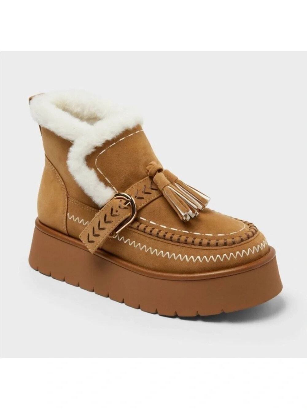 Summit Boots with Memory Foam Insole - Uni Brown - Universal Thread - Women's 9
